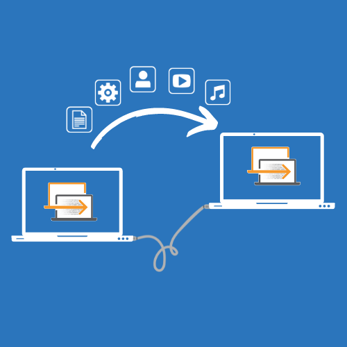 PC to PC wired data transfer