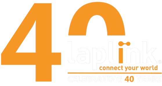 laplink 40 anniversary logo